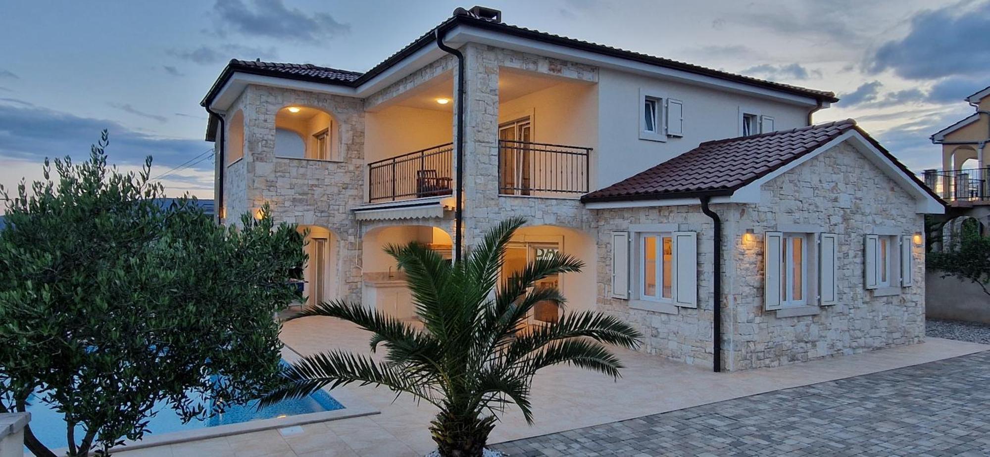 Villa Martina Pinezići Kültér fotó