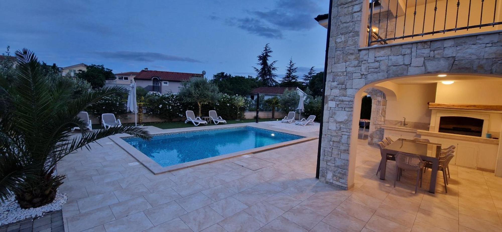 Villa Martina Pinezići Kültér fotó